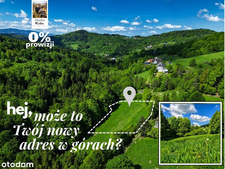 Na krańcu świata, MPZP letniskowa, w górach, idealna pod domek / domki