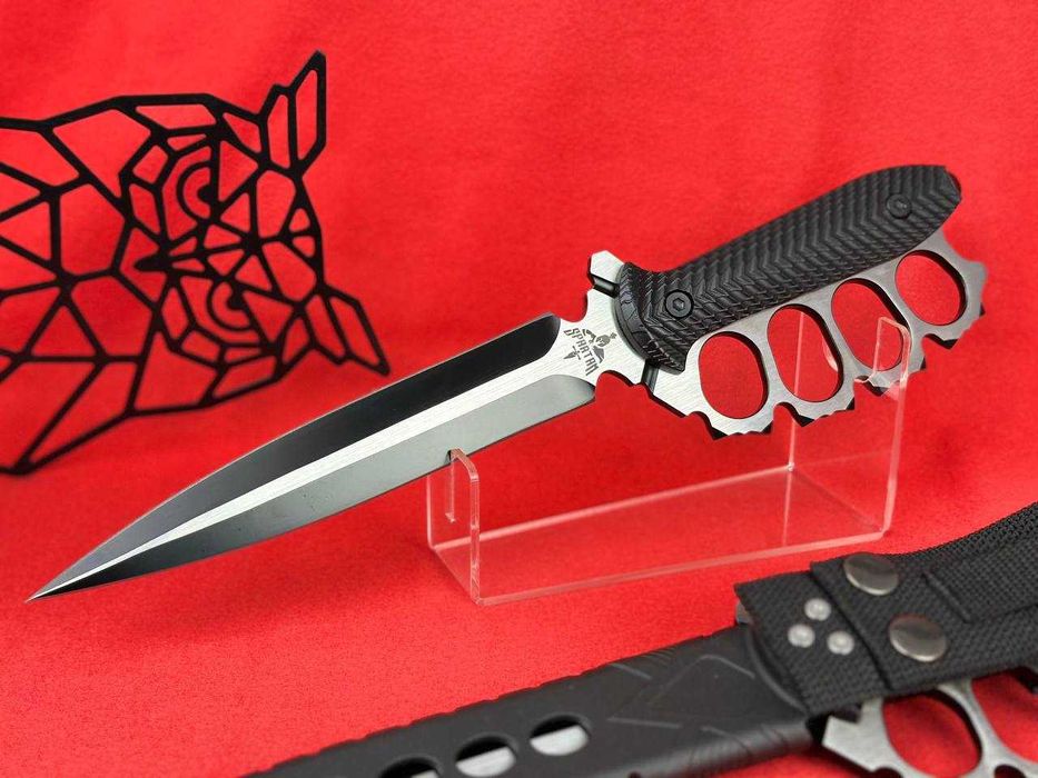 Тактичний ніж з захистом руки. Нож фклтанг