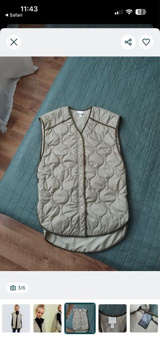 Kamizelka HM khaki rozm xl