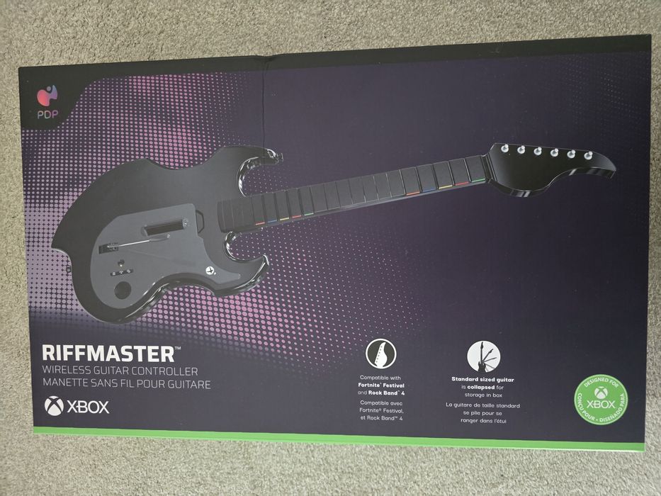 Guitar Hero, Rock Band - PDP Xbox/PC RiffMaster