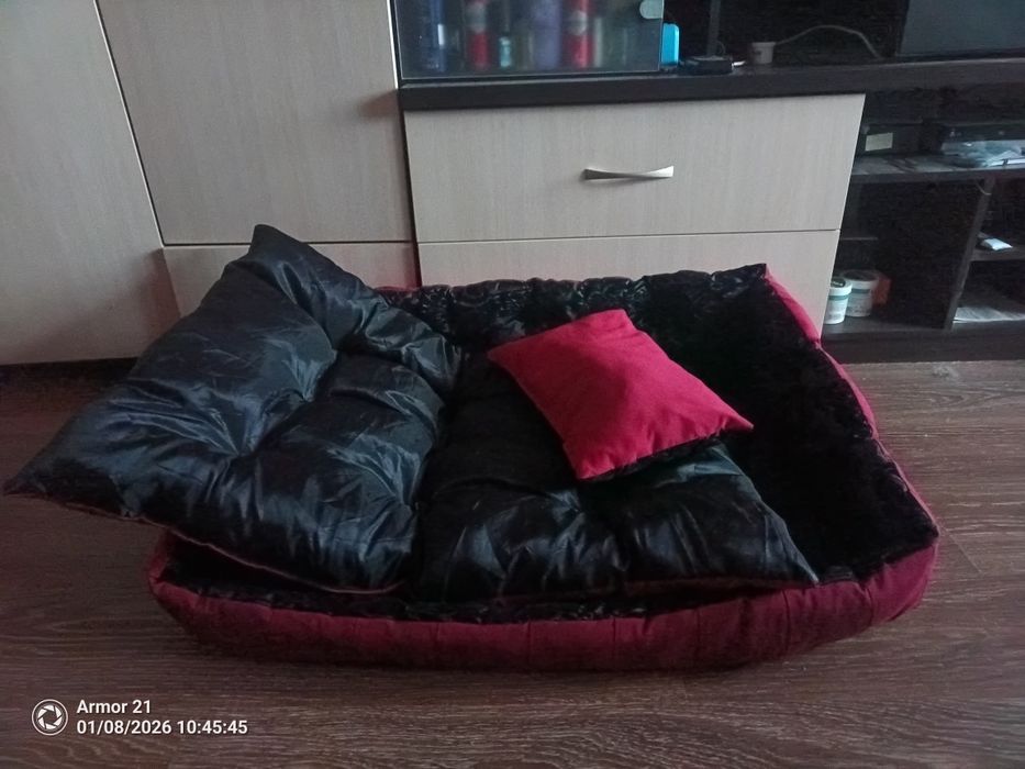 Лежак самопошив для крупных пород собак