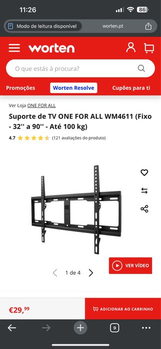 Suporte de televisao