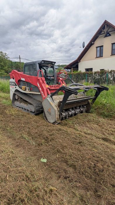 Mulczowanie i czyszczenie działek – samosiejki, mulczer powierzchniowy i wgłębny, karczownica, kosiarka zdalna, przygotowanie pod budowę i sprzedaż