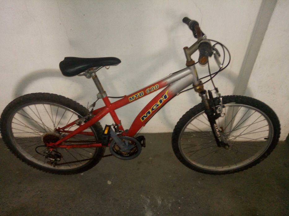 Bicicleta roda 24 pronta a andar