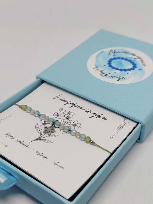 Bransoletka "Niezapominajka"