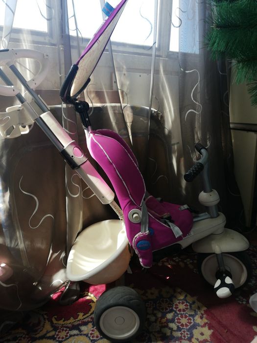 Трехколесный велосипед Smart Trike Recliner Stroller