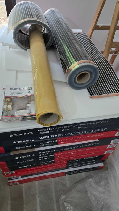 Termofol – Zestaw 100m2 do ogrzewania podłogowego - komplet.