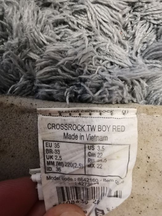 Buty turystyczne Quechua Crossrock 35