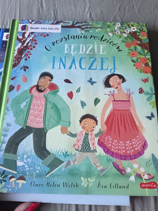 Książki  " Będzie inaczej" i " Mojs dwa domy"