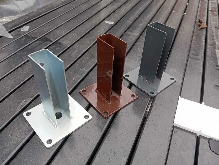 Podstawa słupka 60/40 ocynk + RAL - producent - akcesoria