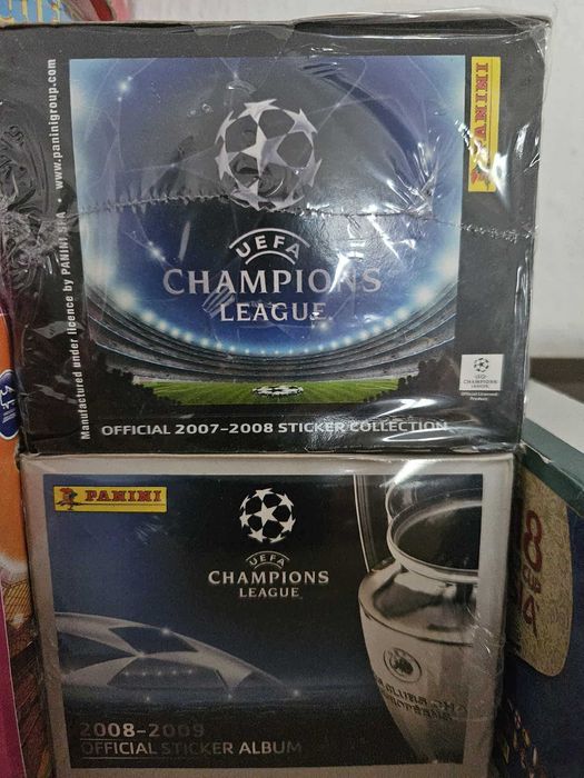 Caixas Seladas Antigas de Futebol Panini