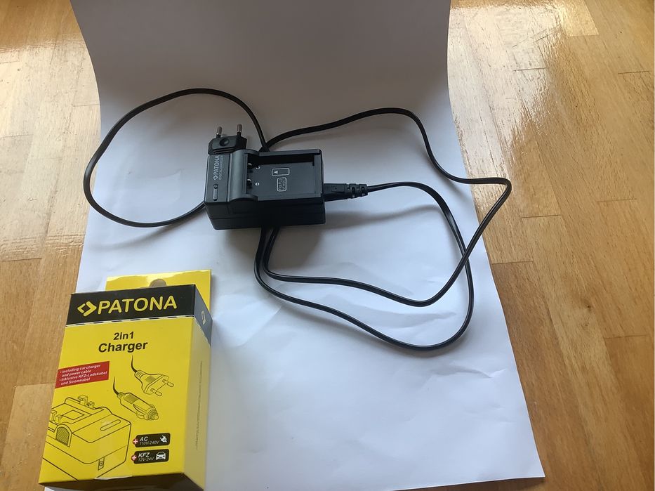 Carregador Baterias Maq. Fotografica PATONA NOVO.