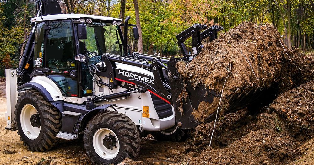 Услуги  Экскаватор-погрузчик HIDROMEK HMK 102B SUPRA 1400грн/година.