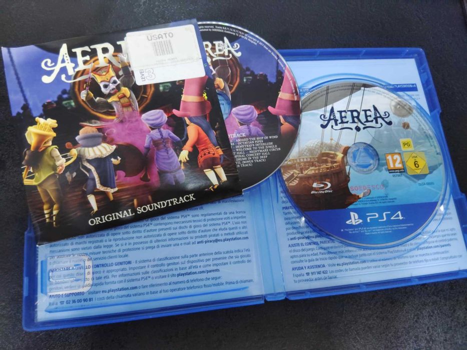 Aerea PS4 Polskie napisy są w grze + soundtrack