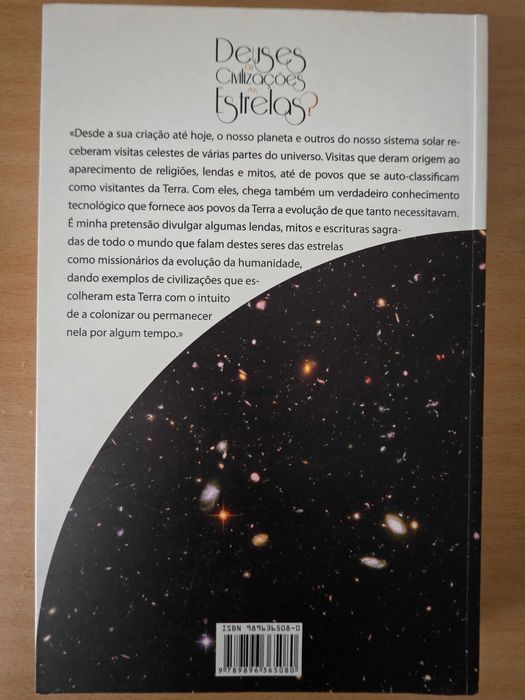 Livro "Deuses ou Civilizações das Estrelas?" de António José Alves