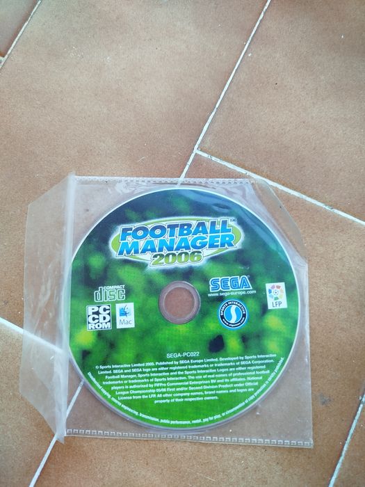 Jogo Football Manager 2006 - PC