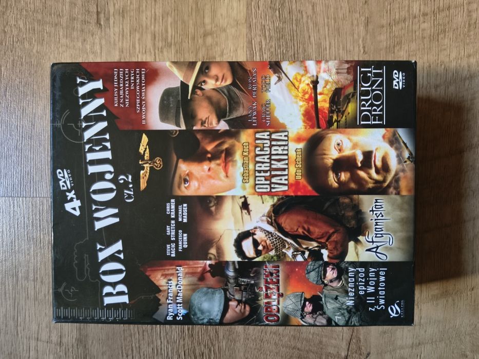 Box wojenny cz.2  4 dvd