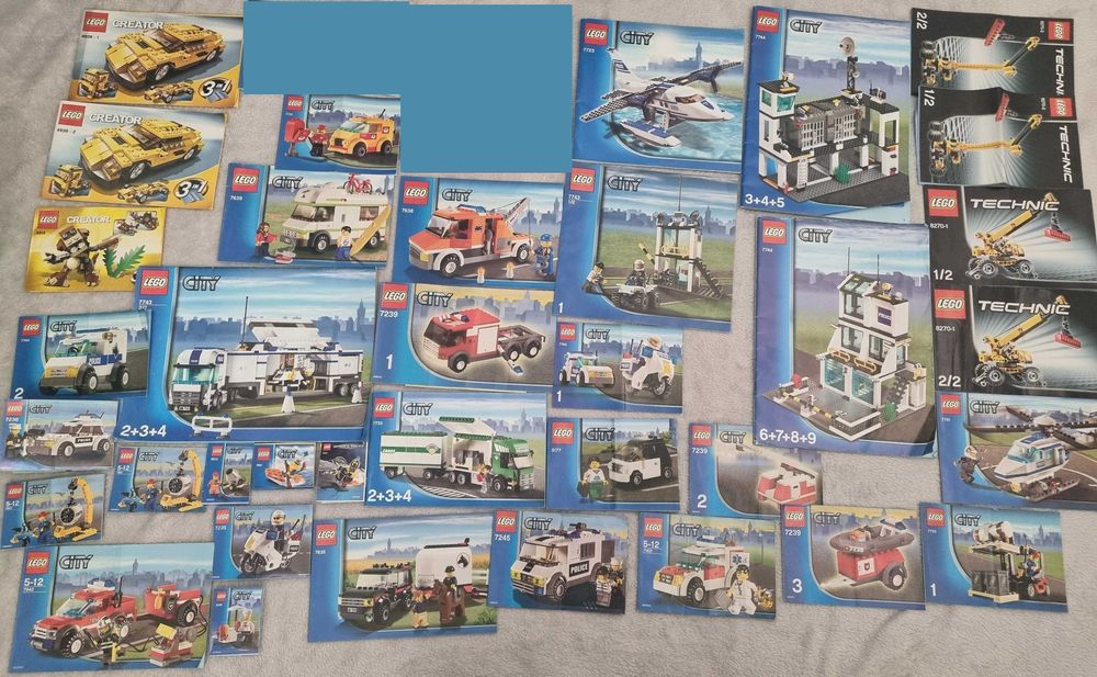 LEGO city + klocki luzem (10kg)