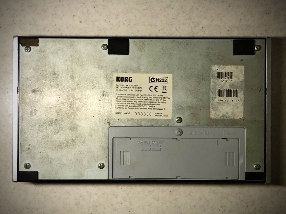 гітарний процесор Korg AX5G