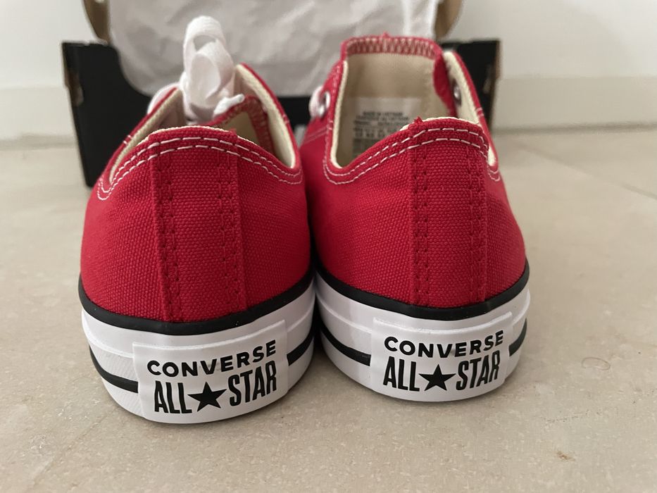 Converse all stars vermelhas 37