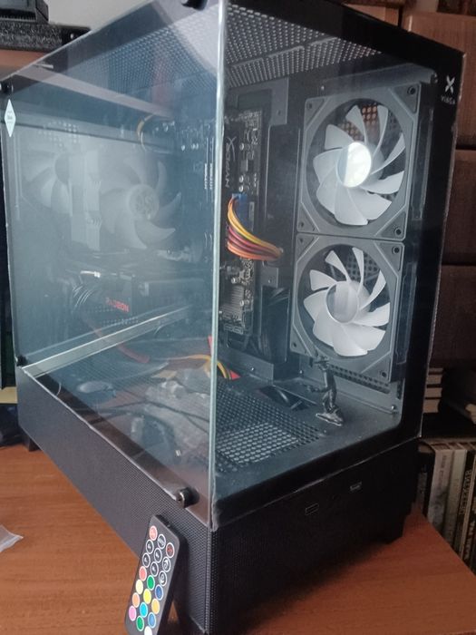 Ігровий ПК комп'ютер  Ryzen 7 3700x/rx 6600/m2 256g/DDR 4 16g/ARGB