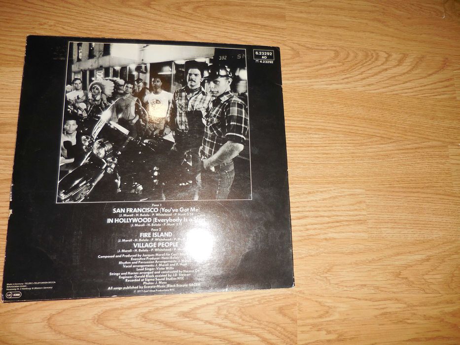 VILLAGE PEOPLE 'San Francisco'..-MAXI-..