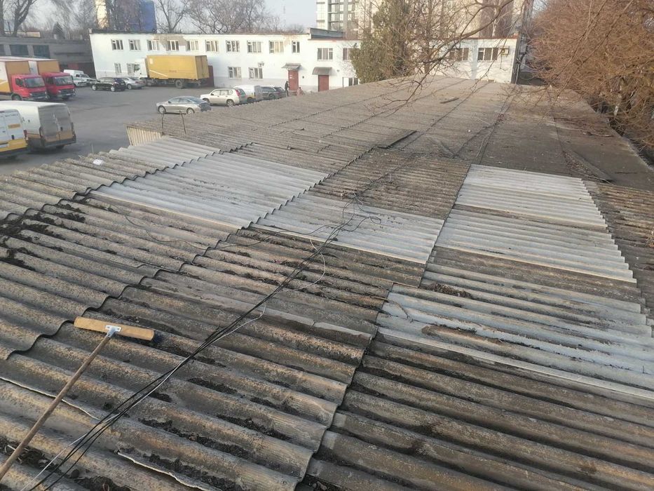 Ремонт крыш. Балконов. Шифер. Рубероид.