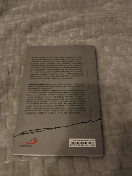 Książka ,,I boję się snów" Wanda Półtawska - stan prawie jak nowa