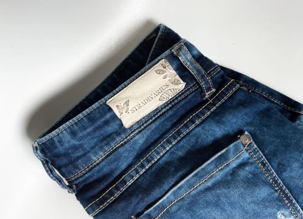 Spodnie jeansy skinny rurki Stradivarius rozmiar 38