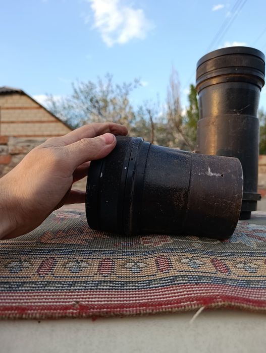 Обьектив(Линзы,анаморфная насака) с кинопроектора. ГОСТ 9039-65 35НАП