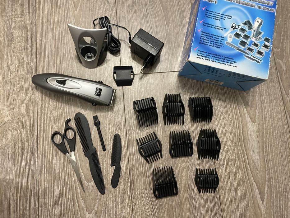Тример на акумуляторі для волосся та бороди (машинка для стрижки)