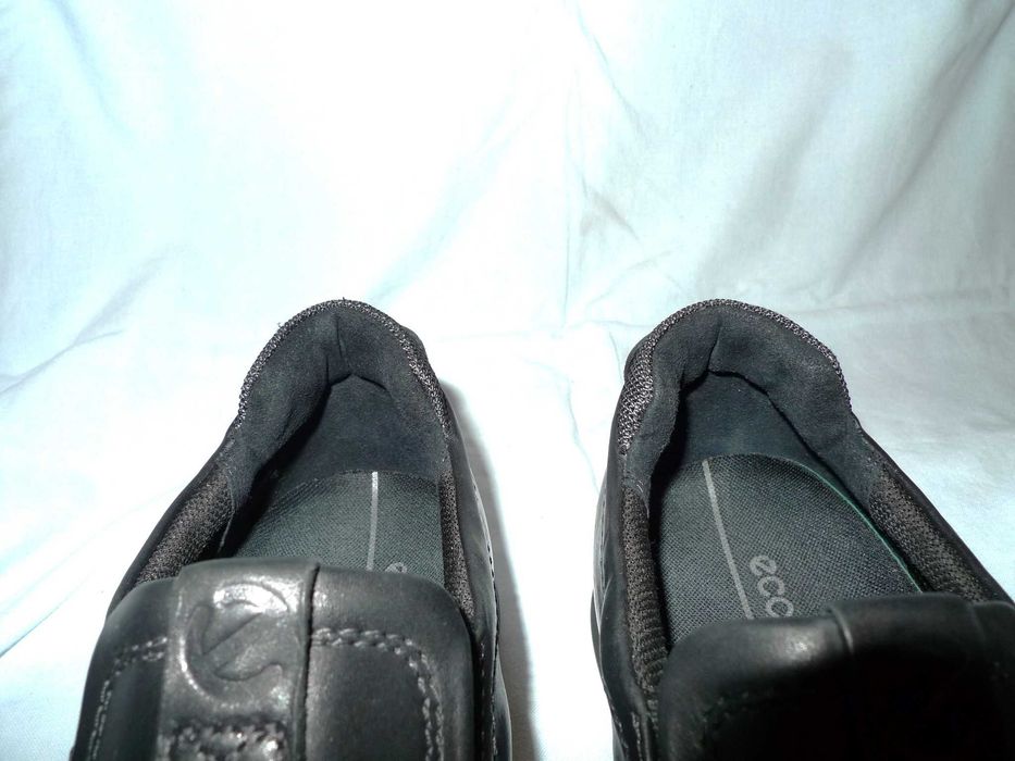 ECCO r.44/29cm Buty skórzane wsuwane półbuty mokasyny