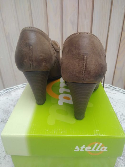 Buty damskie ze skóry