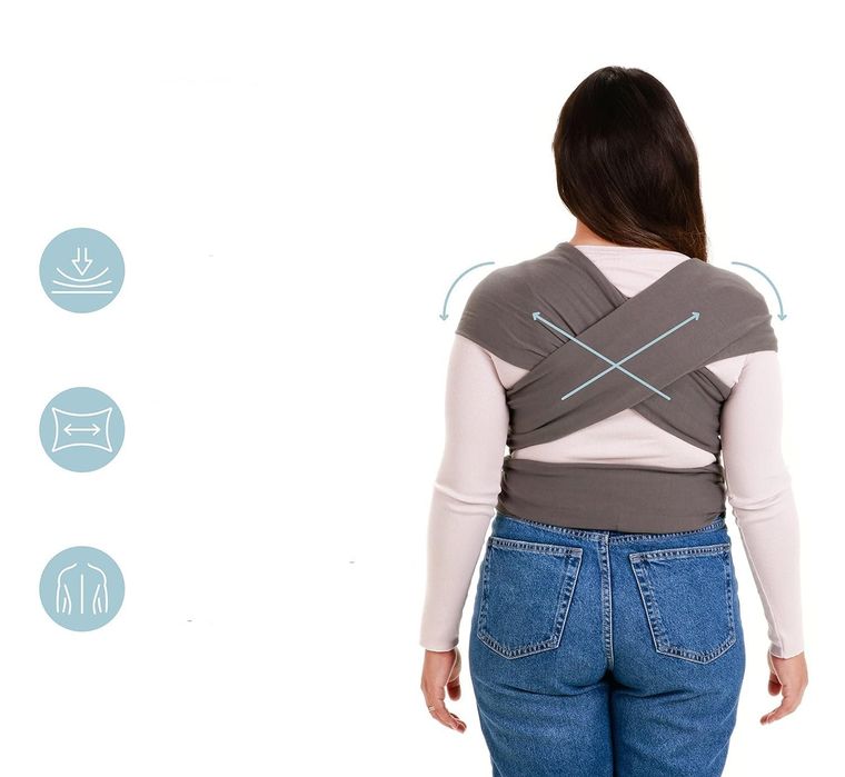 Nosidełko chusta Sleepy Wrap Ergo