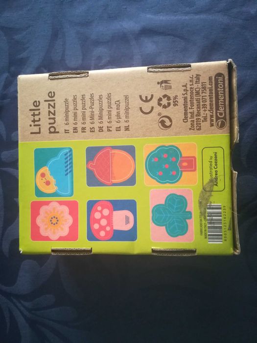 Clementoni - 6 Mini-Puzzles on Nature Themes Made from Recycled Material - Ages 2+64752122116226122