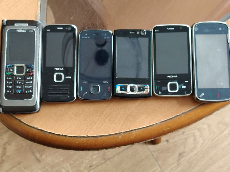 Zestaw telefonów Nokia seria N