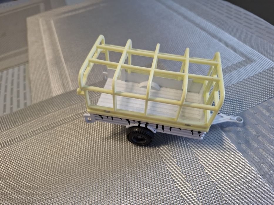 Welly przyczepa skala 1:32