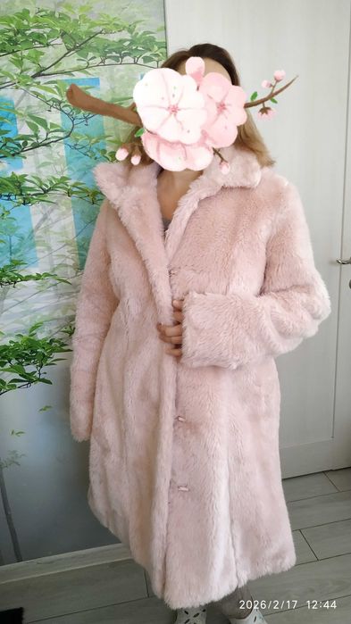 Шубка рожева шткчна