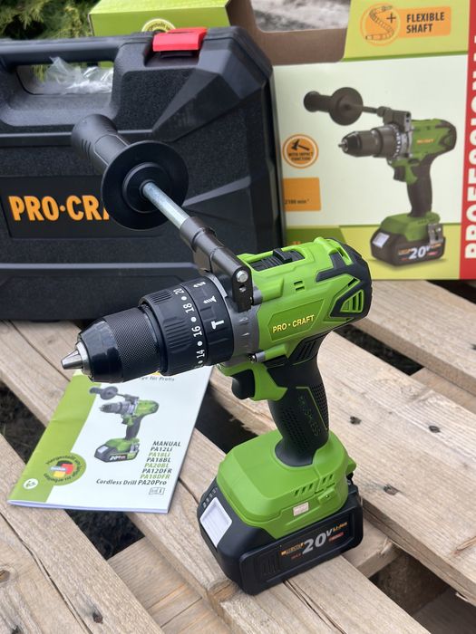 Акція! Ударний шуруповерт Procraft Pa18bl без акб та зп