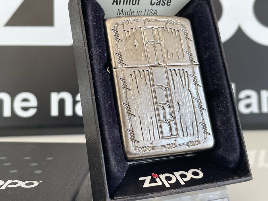 Zapalniczka Zippo 2006 Armor Heavy Wall, Cave Dwelling, NOWA