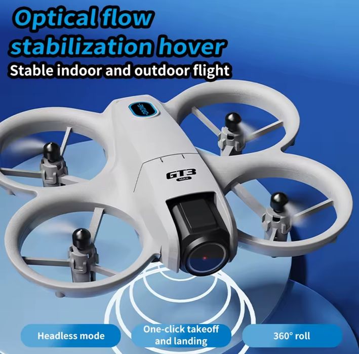 Дрон GT 3 Max з захистом пропелерів та підсвіткую