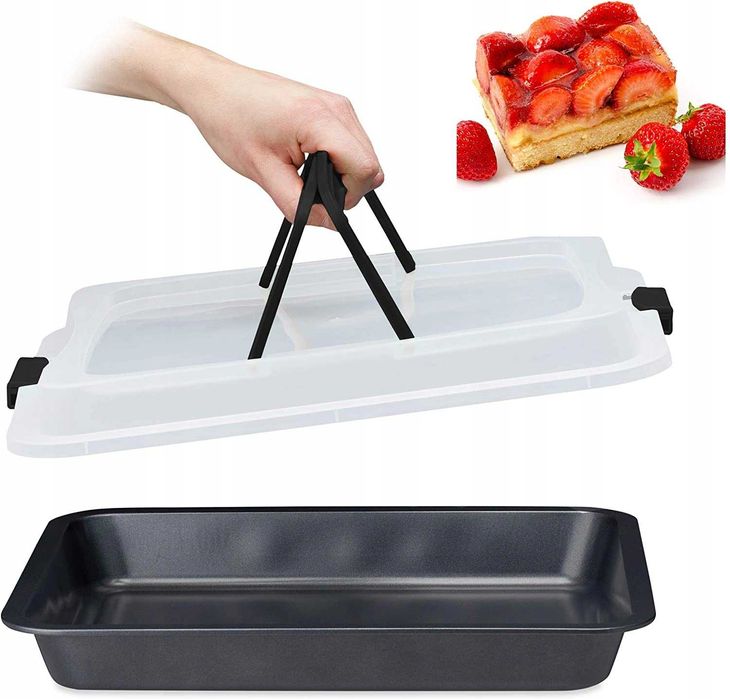 Blacha do pieczenia Relaxdays czarna