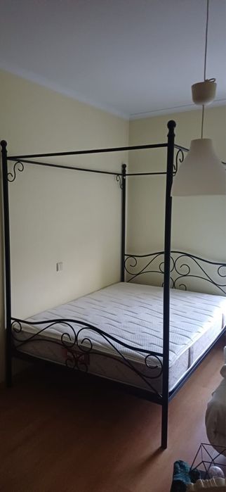 Recheio casa: Cama, meda sala, mesa tv