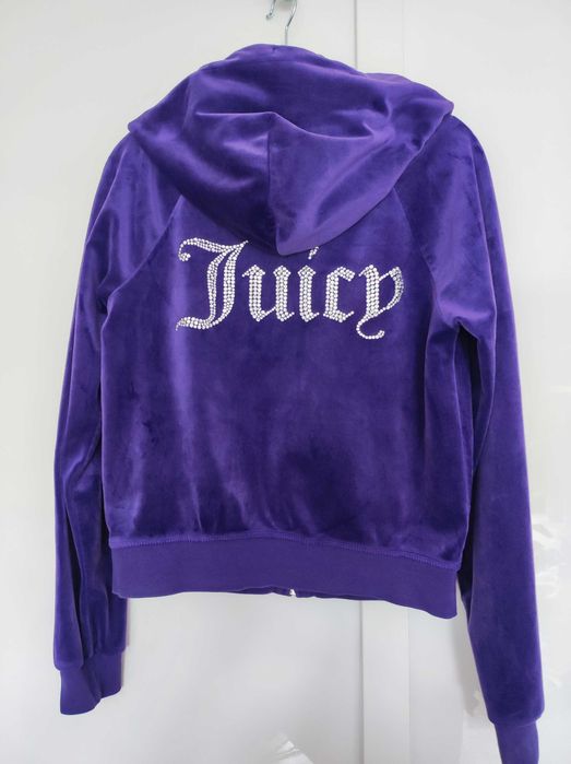 - Juicy Couture - Welurowa bluza r. XS / S