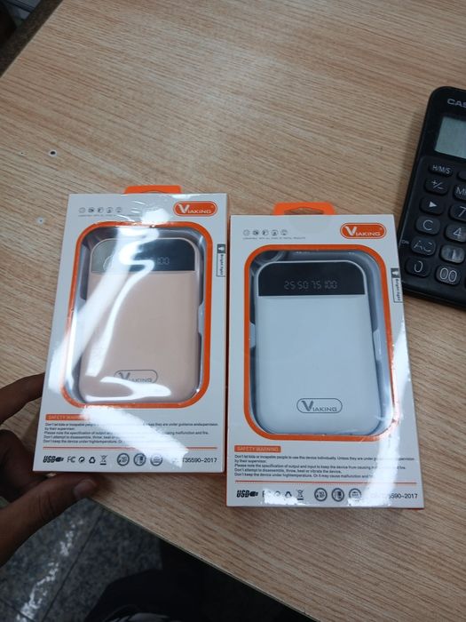 Power Bank com carregador  VIKING 6000mAh Mini Brigh