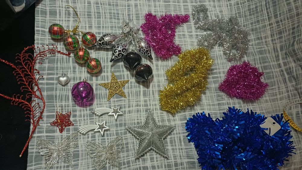 Conjunto de decoração de natal