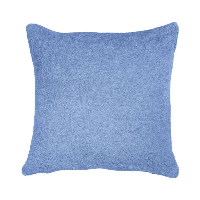 Poszewka frotte 40x40 niebieska 038 gruba KARO