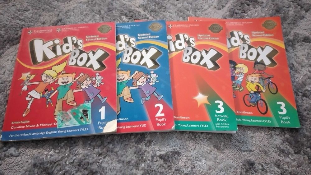 Kids Box 1 2 3 angielski