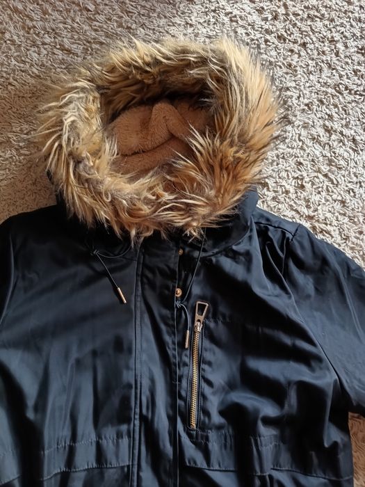 Kurka parka  z futerkiem XL 42