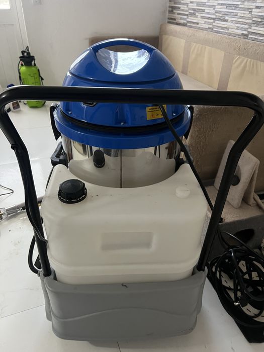 Aspirador po e agua industrial 3 motores